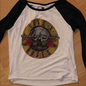 Guns and roses long sleeve tshirt